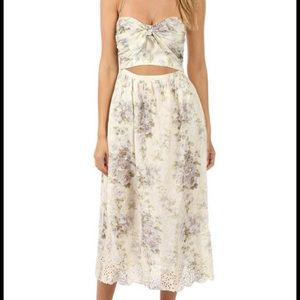 NWT Authentic Zimmerman Midi Dress (Size 2 - Medium)